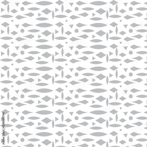 seamless pattern with arrows. Texture checkered sheet of white paper background.