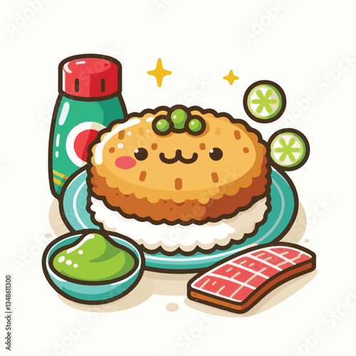 tonkatsu, japanese, meal, food, lunch, meat, pork, cutlet, restaurant, fried, cuisine, japan, dish, japanese food, cabbage, traditional, rice, asian, delicious, plate, tasty, gourmet, cooking, sauce, 