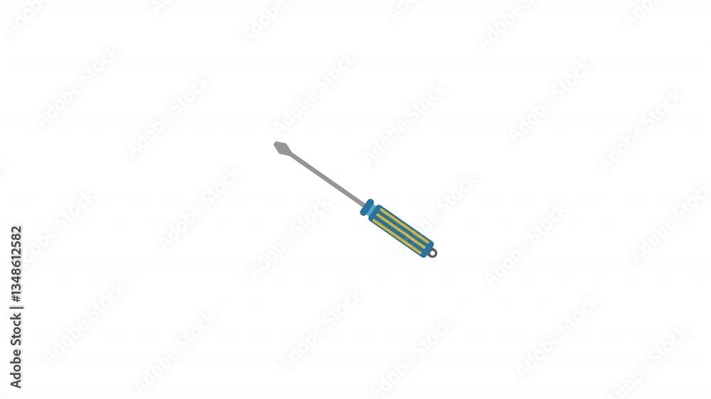Animated Screwdriver With Alpha Animated Screwdriver With Alpha
