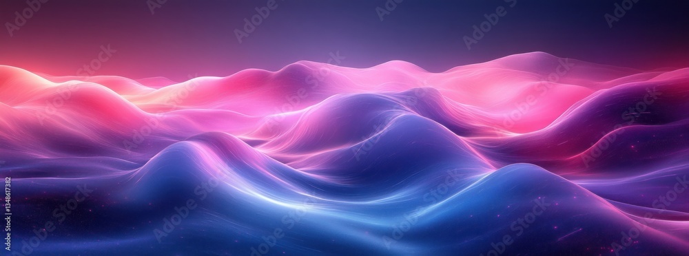 Obraz premium Geometric Abstract Gradient Lines Circles Background