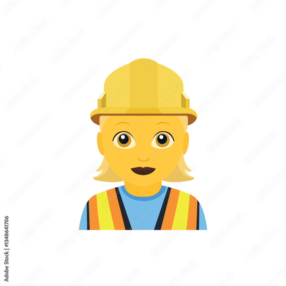 Construction Worker person working safety helmet hard hat Construction Worker person working safety helmet hard hat