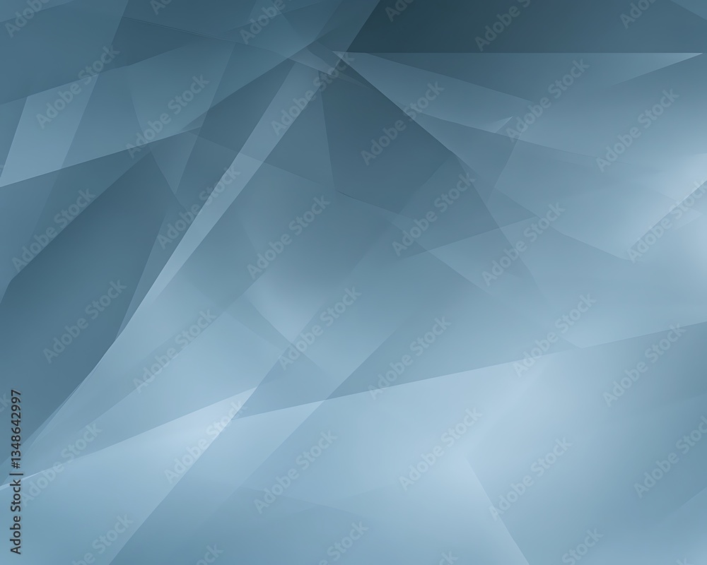Overlapping translucent shapes creating a cool toned modern graphic design Overlapping translucent shapes creating a cool toned modern graphic design