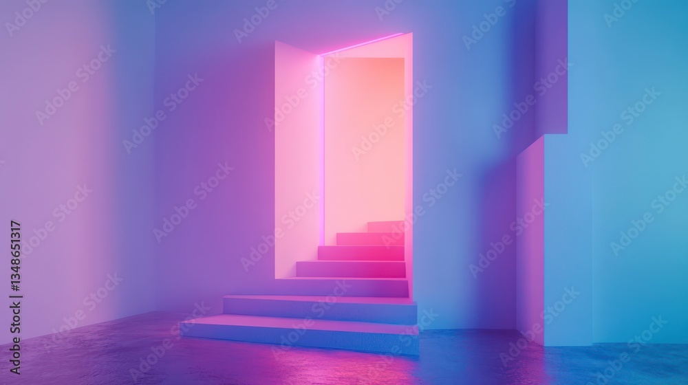 Neon Steps into Light Neon Steps into Light
