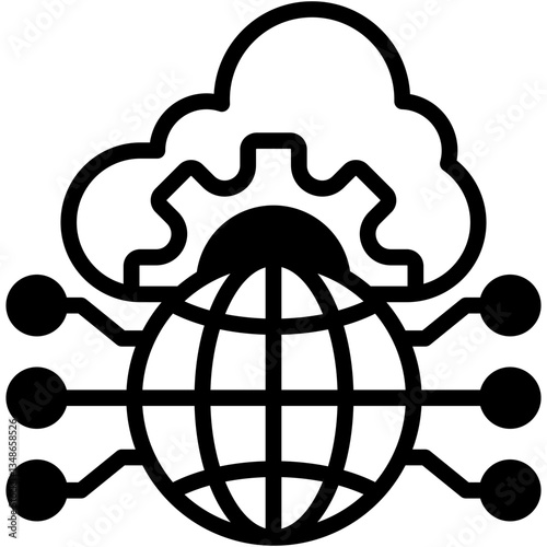 Digital Transformation Icon