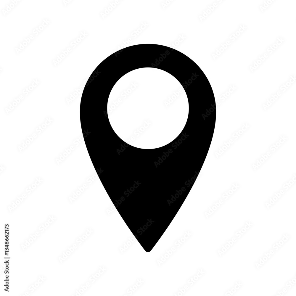 Sign location Map Pin Illustration vector Sign location Map Pin Illustration vector