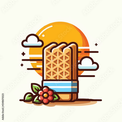 food, waffle, dessert, breakfast, background, pastry, sweet, snack, delicious, illustration, homemade, lunch, tasty, crispy, bakery, fresh, white, baked, meal, belgian, wafer, cream, cake, golden, str
