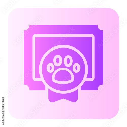 pedigree gradient icon