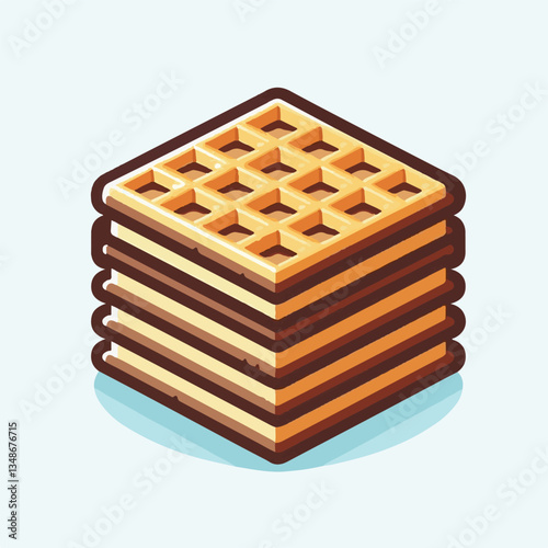 food, waffle, dessert, breakfast, background, pastry, sweet, snack, delicious, illustration, homemade, lunch, tasty, crispy, bakery, fresh, white, baked, meal, belgian, wafer, cream, cake, golden, str