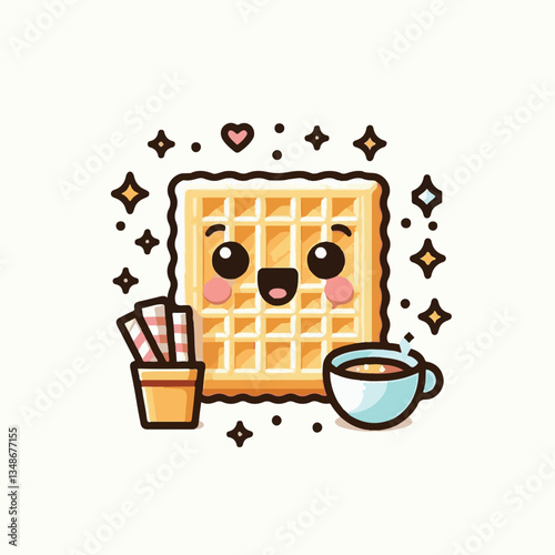 food, waffle, dessert, breakfast, background, pastry, sweet, snack, delicious, illustration, homemade, lunch, tasty, crispy, bakery, fresh, white, baked, meal, belgian, wafer, cream, cake, golden, str