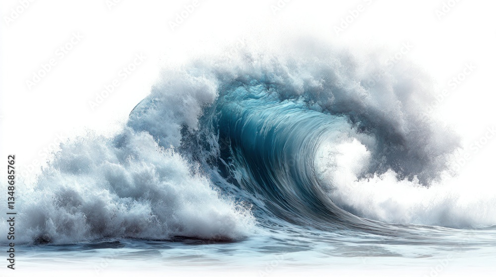 Fototapeta premium Powerful ocean wave (1)