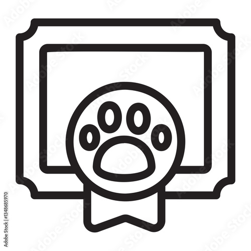 pedigree line icon