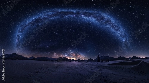 Explore the vastness of the universe with this striking celestial artwork.