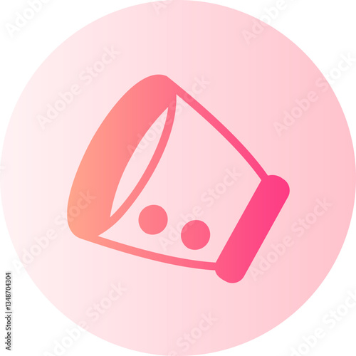 Cone Of Shame  gradient icon