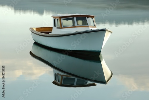 Harwich, Massachusetts: Cape Cod Summer in Wychmere Harbor with Boat and Cabin Cruiser