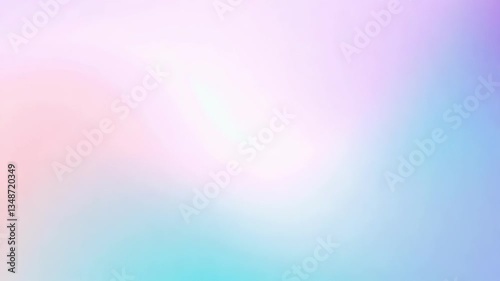 Soft pastel gradient slowly transitioning between pink, blue and purple hues. The gentle color flow creates a dreamy atmospheric effect with smooth blending of soothing colors against light background