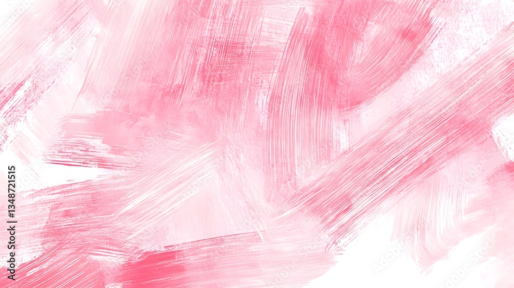 Abstract artwork showing broad strokes and shades of light pink Abstract artwork showing broad strokes and shades of light pink