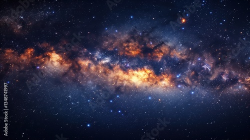 Stunning Nebula in Space