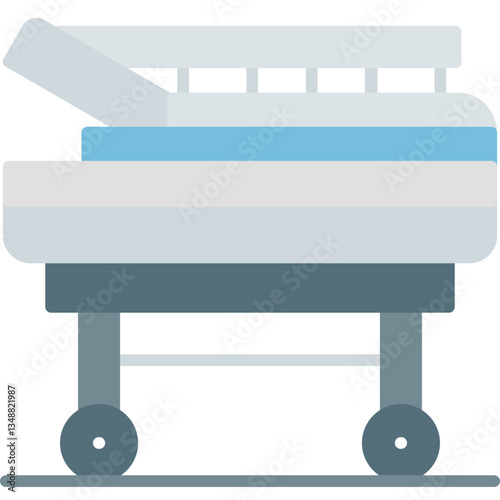 Bed Icon Vector Element