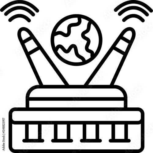 Wifi Icon Vector Element