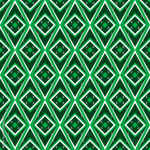 rhombus background. pakistan flag pattern for decoration and etc. vector illustration