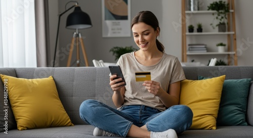 young woman reading a book