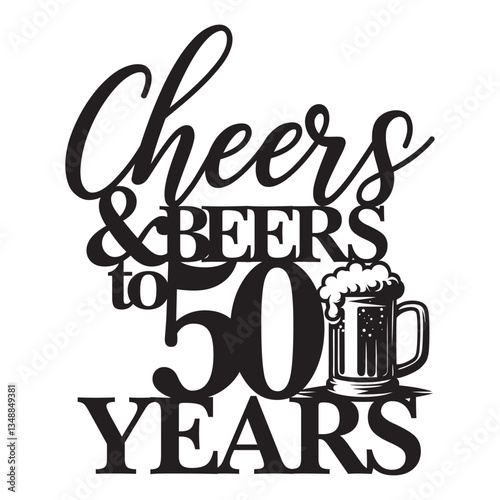 Cheers and beers to 50 fifty years