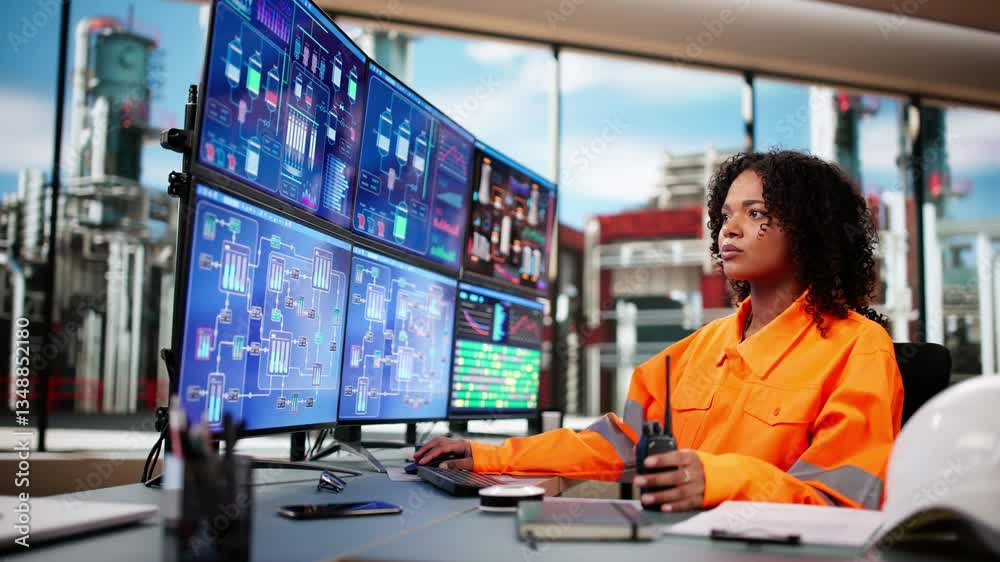 Engineer Operator Using Scada System