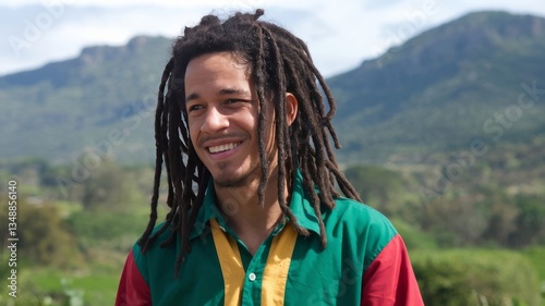 Individual with dreads rastafari movement