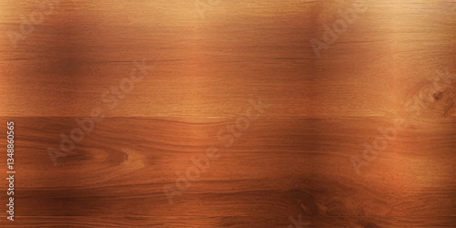 High gloss lacquered wood, deep rich brown color, reflective surface, natural grain texture, retro aesthetic, polished wood panels, vintage-inspired wood, elegant brown wood planks, glossy finish, tim