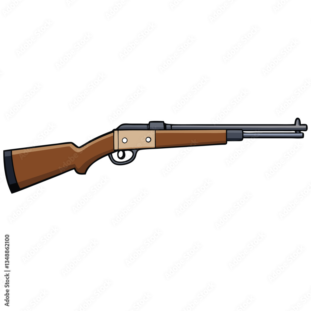 winchester gun , police weapon vector design, military vector design illustration.