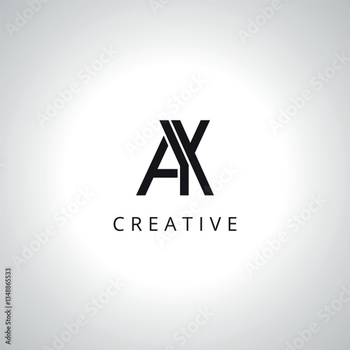 Creative Letter YA AY Monogram Logo Template With Vector Eps.