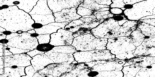 Texture grunge background spray effect. Background with little noisy black dots. Black dust isolated on transparent background.