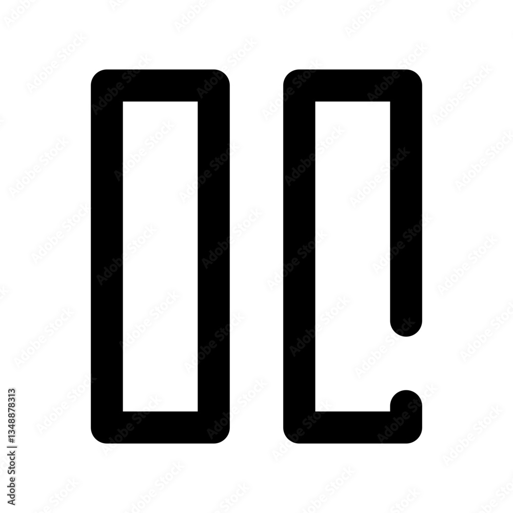 user interface dashed line icon user interface dashed line icon