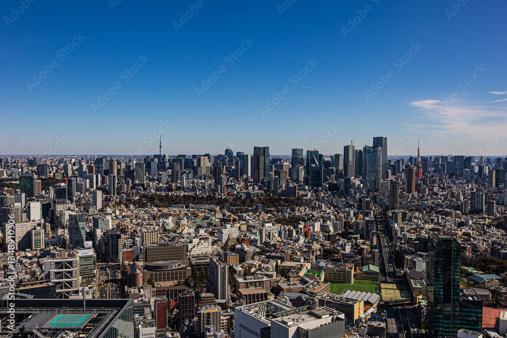 Fototapeta premium 都市景観