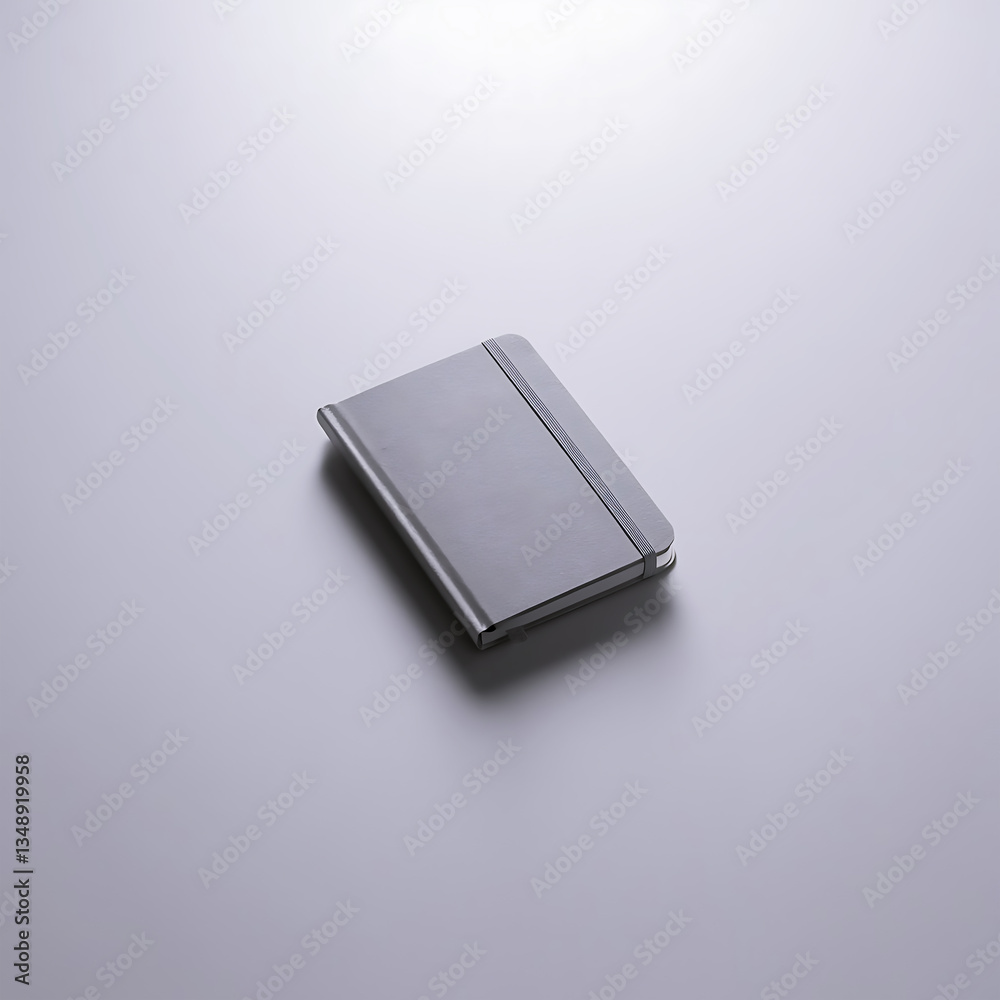 Small blank spiral notebook background for mockup Small blank spiral notebook background for mockup
