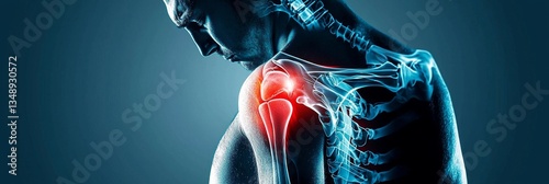 A man's shoulder injury showcasing soreness and dislocation.