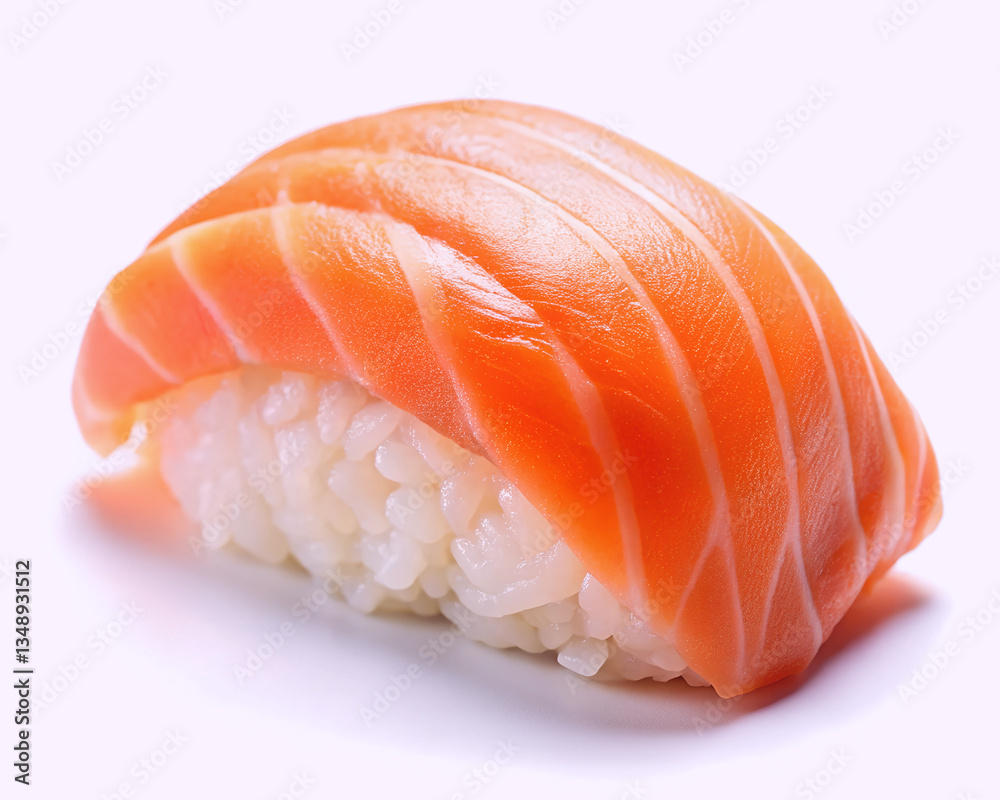 salmon nigiri sushi isolated and Nigiri sushi isolated on white background close up salmon nigiri sushi isolated and Nigiri sushi isolated on white background close up