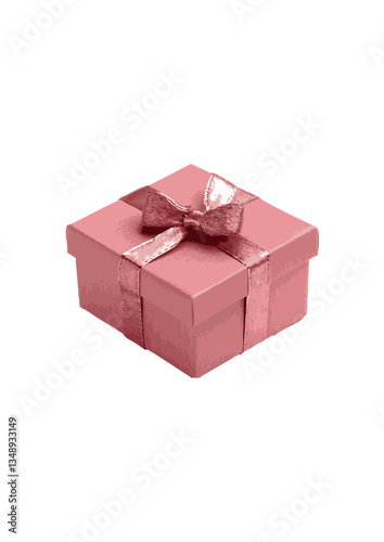 Pink gift box