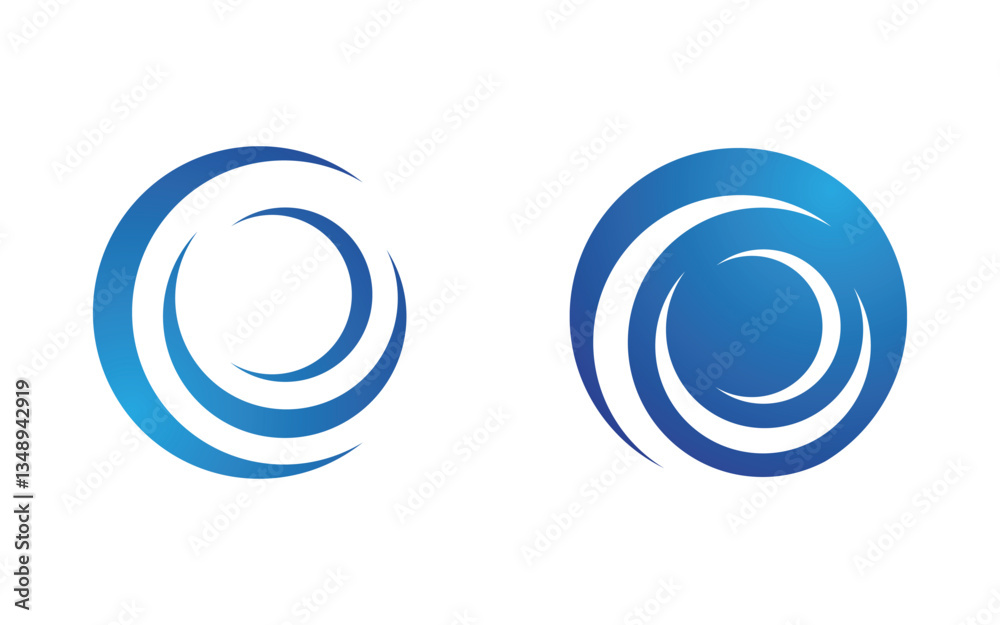 Water wave liquid vector Logo illustration design V1.57 Water wave liquid vector Logo illustration design V1.57