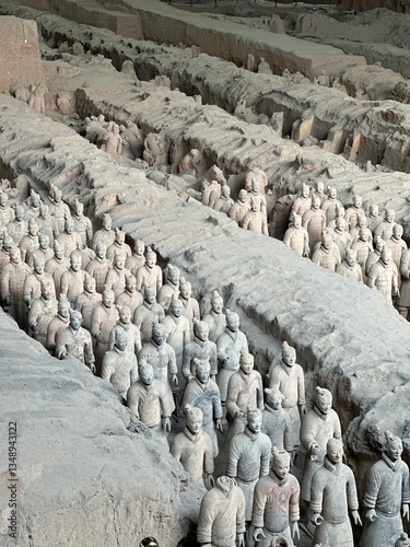 Famous Terracotta Army Near Xi'an