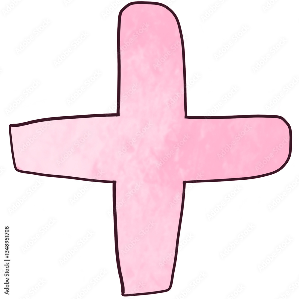 Obraz premium Plus symbol