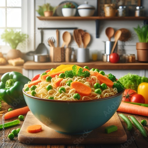 maggie with veggies