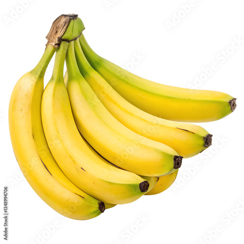 bunch of bananas  no background in PNG format 