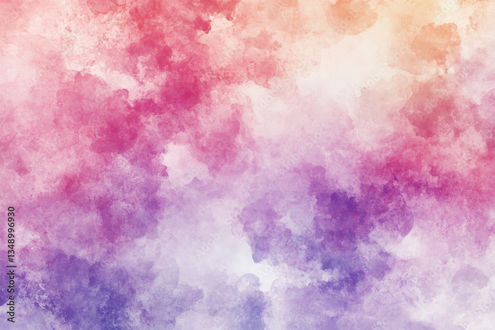 Fototapeta premium pastel gradient with soft, blurred clouds