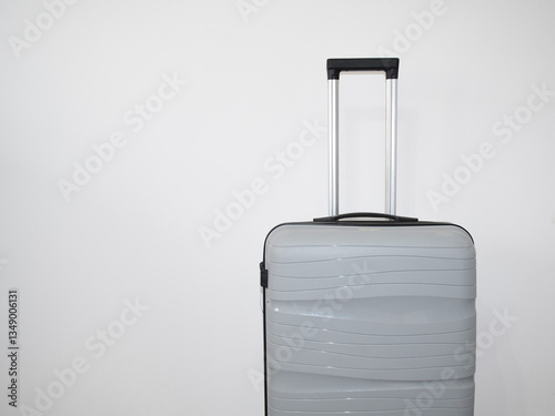 Suitcase on a white background