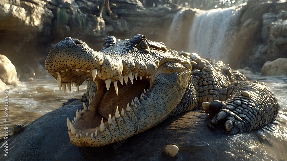 Fototapeta premium Jungle Giants Sharing Gentle Moment wallpapers