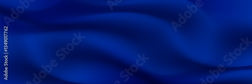 Premium lines curved overlapping on dark blue background. 