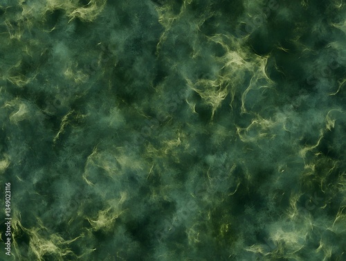Wallpaper Mural Abstract Green Marble Texture Background Seamless Pattern AI Generated Torontodigital.ca