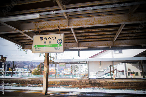 Japan's railway passenger transport system and railway platforms