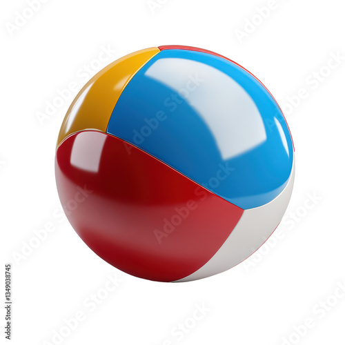 Free Download Beach Ball isolated on Cutout background.PNG - GFXLoad
